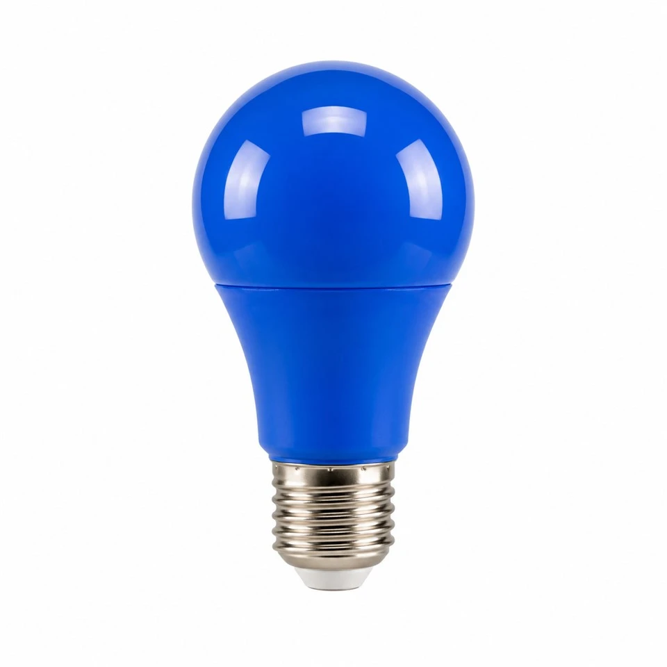 Blå LED-lampa